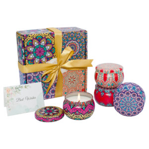 Scented Candles ,Tin Box